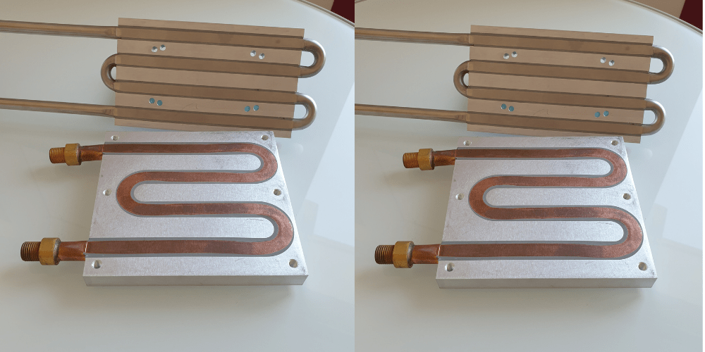 CNC machined custom heatsinks